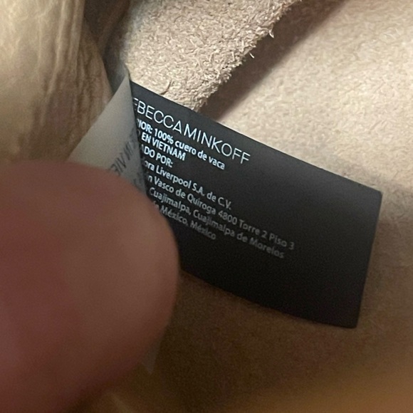 Rebecca Minkoff Darren Leather Shoulder Bag in Beige/Tan, 100% Genuine Leather - Picture 10 of 16